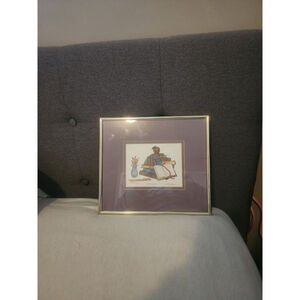 Bookworm By Martha Henson with Signature on the Back